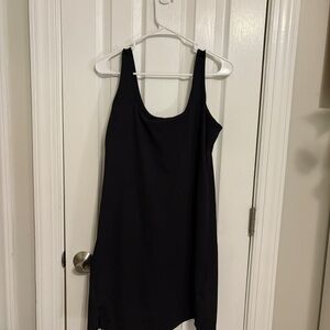 Black Athletic Mini Dress